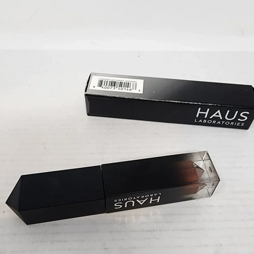 Haus Labs‎ by Lady Gaga Glam Attack Liquid Eyeshadow Long Wear Froze Bronze
